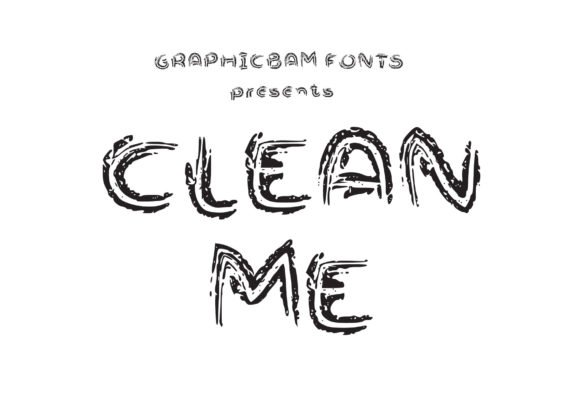 Clean Me Font - Featured Image