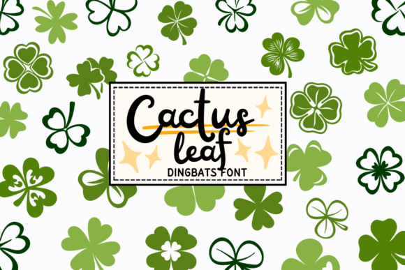 Clover Leaf Font - Featured Image