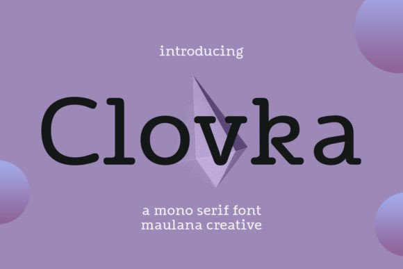 Clovka Font - Featured Image