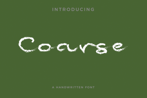 Coarse Font - Featured Image