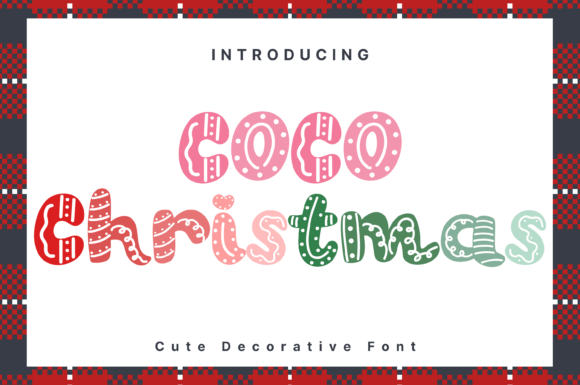 Coco Christmas Font - Featured Image