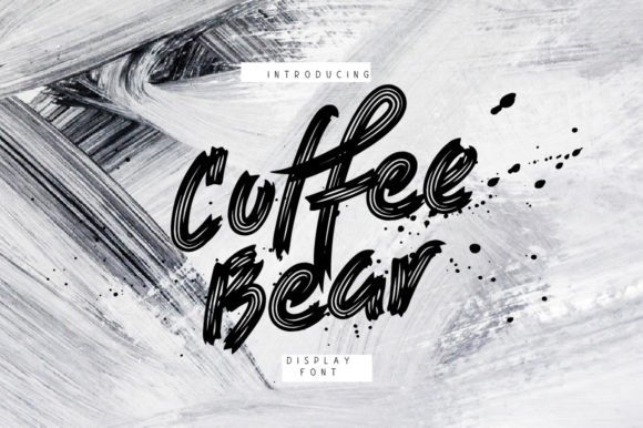 Coffee Bear Font - Featured Image