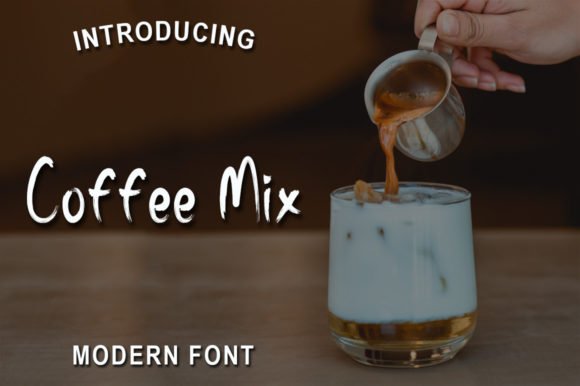 Coffee Mix Font - Featured Image