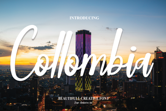 Collombia Font - Featured Image