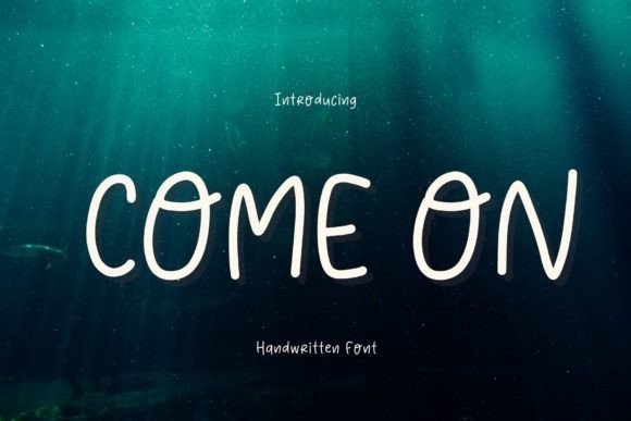 Come on Font - Featured Image