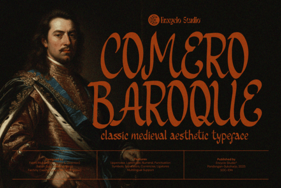 Comero Baroque Font - Featured Image