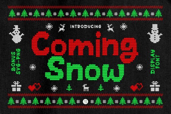 Coming Snow Font - Featured Image