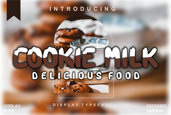 Cookie Milk Font - Featured Image
