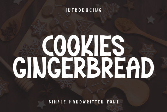 Cookies Gingerbread Font - Featured Image