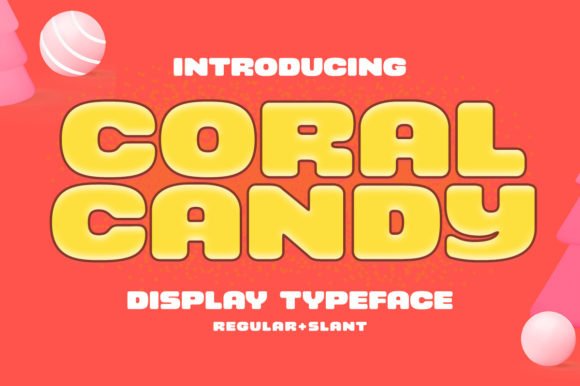 Coral Candy Font - Featured Image