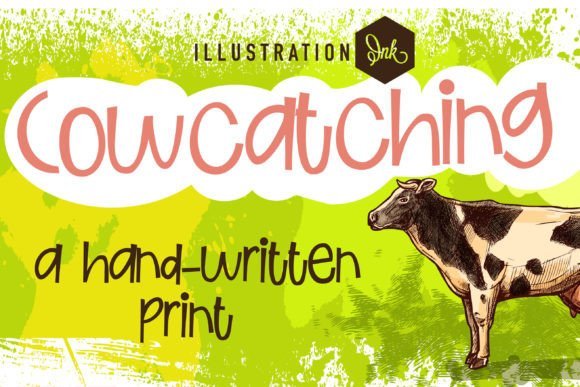 Cowcatching Font - Featured Image