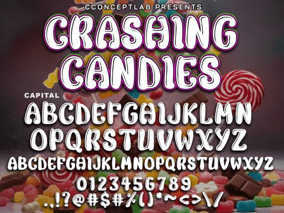 Crashing Candies Font - Featured Image