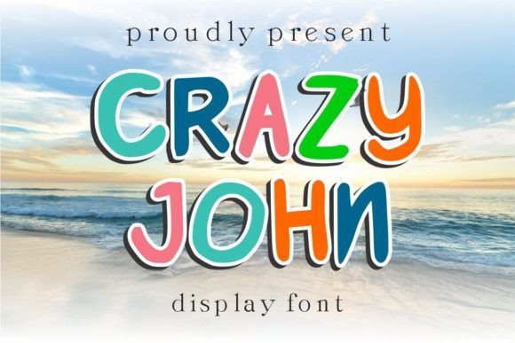Crazy John Font - Featured Image