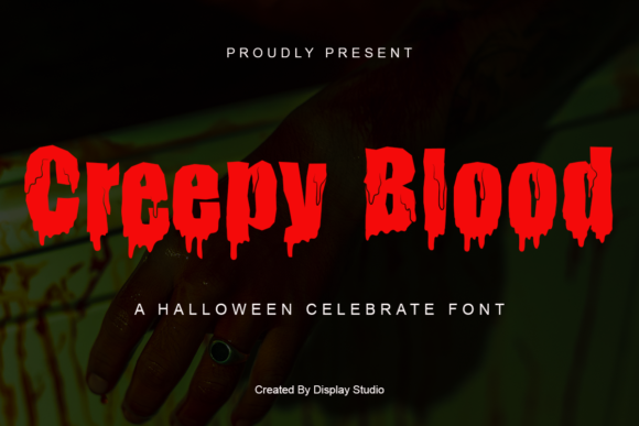 Creepy Blood Font - Featured Image