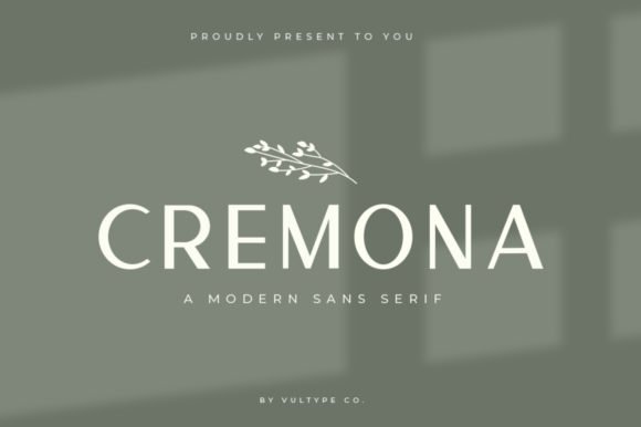 Cremona Font - Featured Image