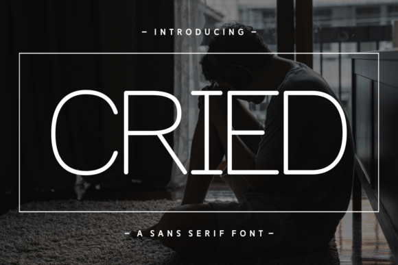 Cried Font - Featured Image