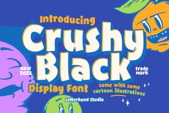 Crushy Black Font - Featured Image