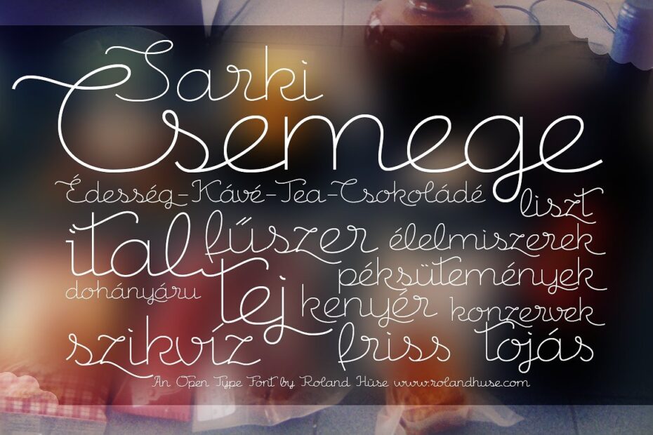Csemege Font - Featured Image