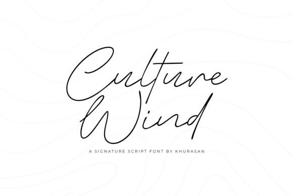 Culture Wind Font - Featured Image