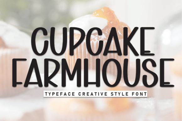 Cupcake Farmhouse Font - Featured Image