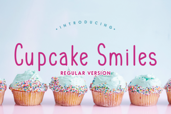 Cupcake Smiles Family Font - Featured Image
