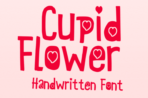 Cupid Flower Font - Featured Image