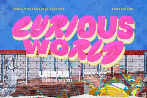 Curious World Font - Featured Image