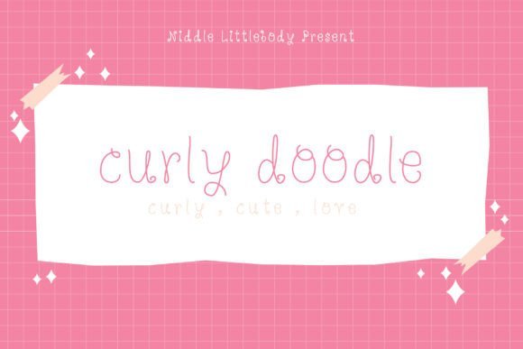 Curlydoodle Font - Featured Image