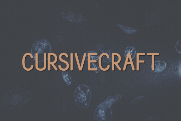 Cursivecraft Font - Featured Image