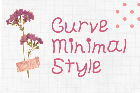 Curve Minimal Style Font - Featured Image