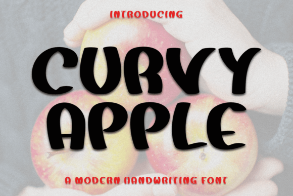 Curvy Apple Font - Featured Image