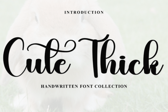 Cute Thick Font - Featured Image