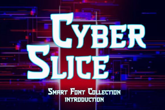 Cyber Slice Font - Featured Image