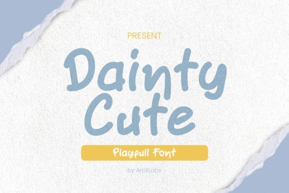 Dainty Cute Font - Featured Image