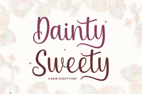 Dainty Sweety Font - Featured Image