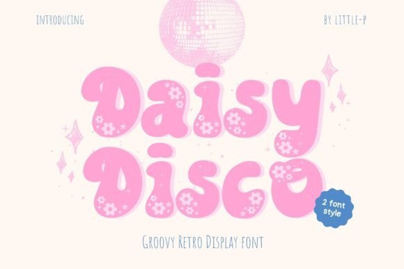 Daisy Disco Font - Featured Image