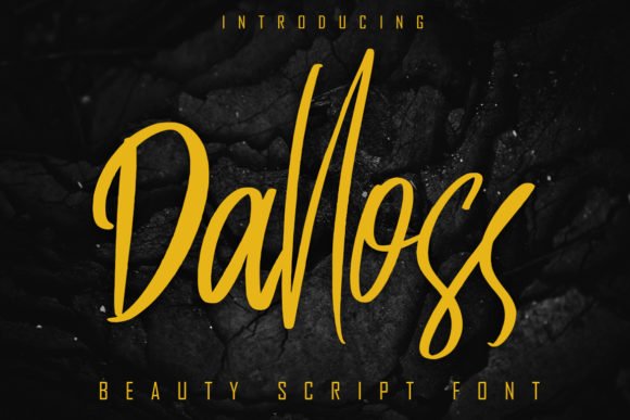 Dalloss Font - Featured Image
