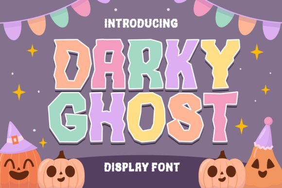 Darky Ghost Font - Featured Image
