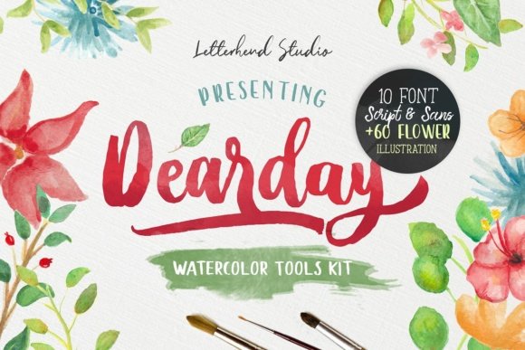 DearDay Font - Featured Image