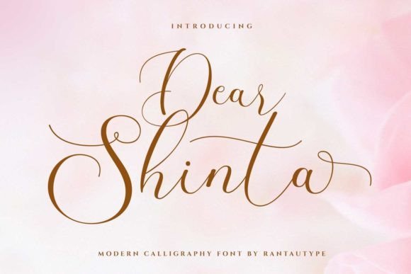Dear Shinta Font - Featured Image