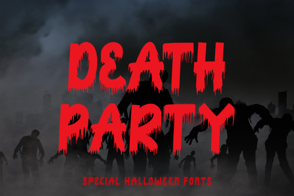Death Party Font - Featured Image