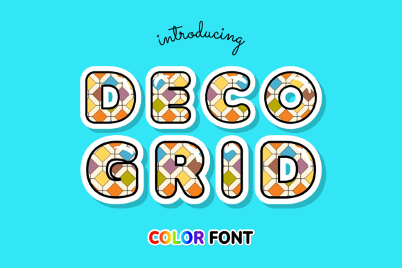 Deco Grid Font - Featured Image