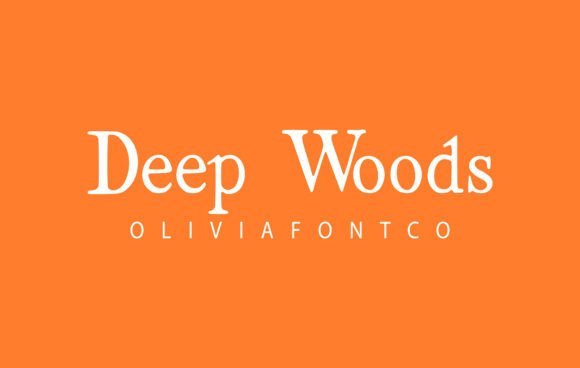 Deep Woods Font - Featured Image