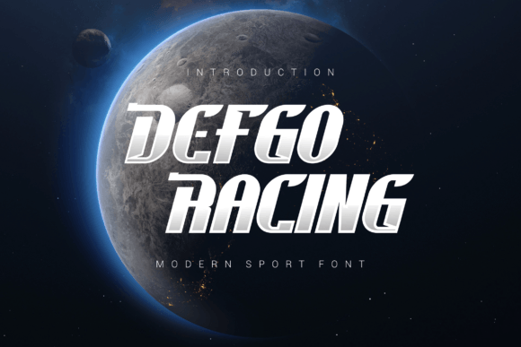 Defgo Racing Font - Featured Image