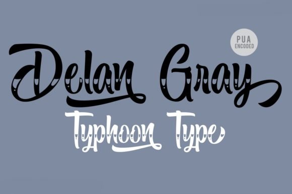 Delan Gray Font - Featured Image