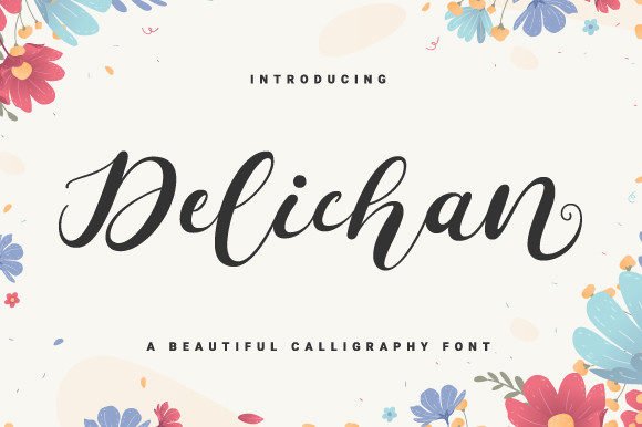 Delichan Font - Featured Image