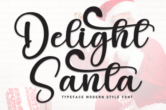 Delight Santa Font - Featured Image