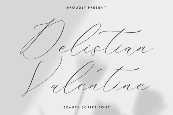 Delistian Valentine Font - Featured Image