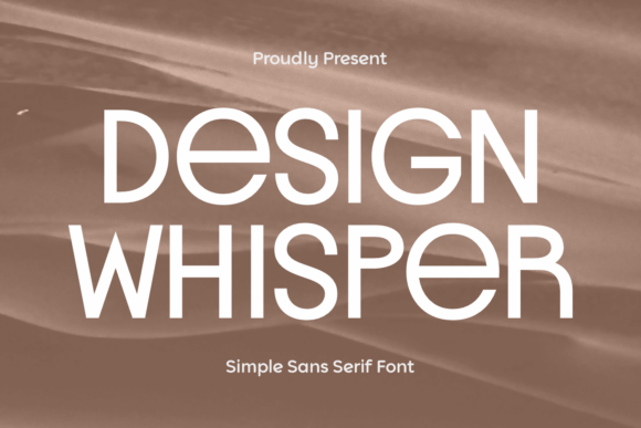 Design Whisper Font - Featured Image