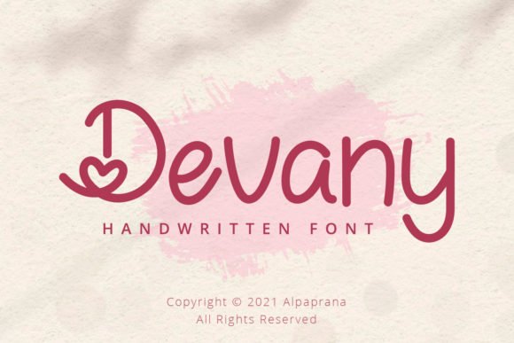 Devany Font - Featured Image